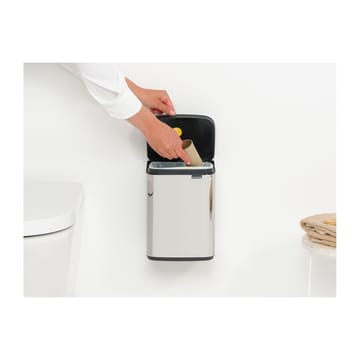 Cubo de basura Bo 4 L - Acero cepillado brillante - Brabantia