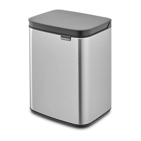 Cubo de basura Bo 4 L, Acero cepillado mate Brabantia