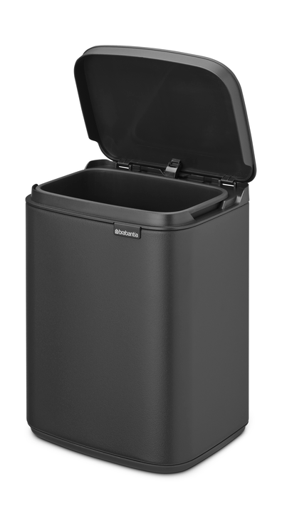 Cubo de basura Bo 4 L, Mineral Infinite Grey Brabantia