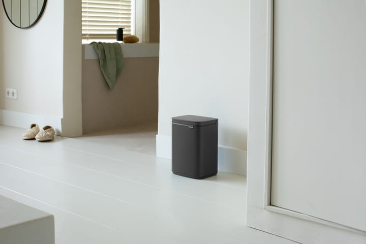 Cubo de basura Bo 4 L, Mineral Infinite Grey Brabantia