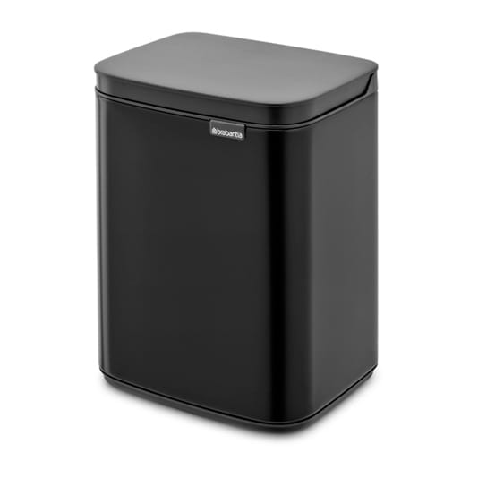 Cubo de basura Bo 4 L, Negro mate Brabantia
