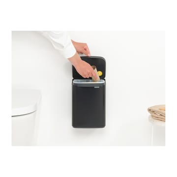 Cubo de basura Bo 4 L - Negro mate - Brabantia