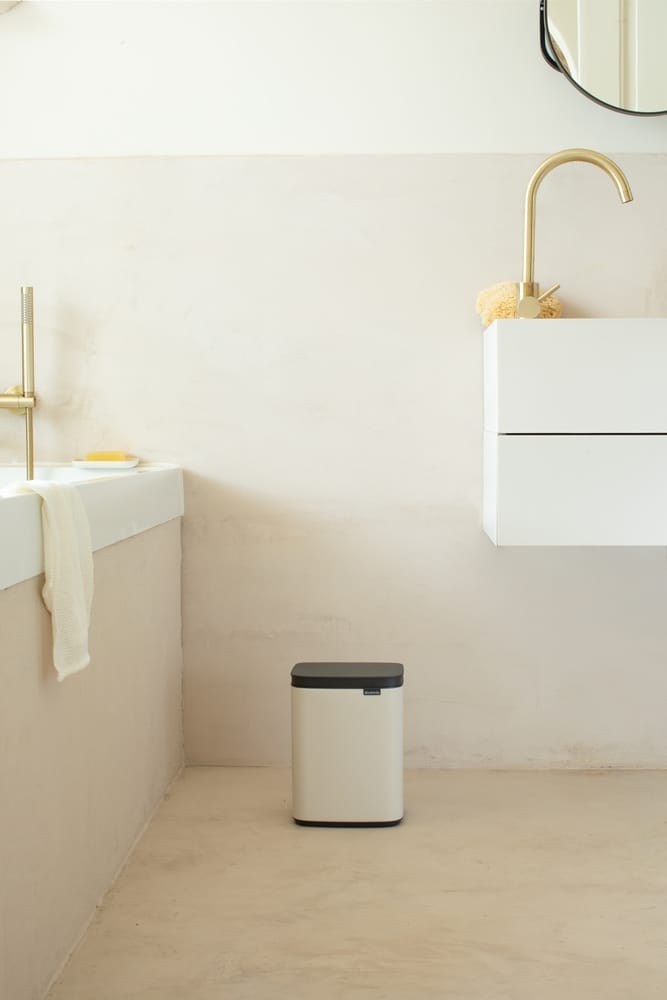 Cubo de basura Bo 4 L, Soft Beige Brabantia