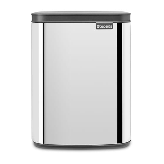 Cubo de basura Bo 7 L - Acero cepillado brillante - Brabantia