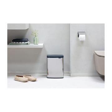 Cubo de basura Bo 7 L - Acero cepillado brillante - Brabantia