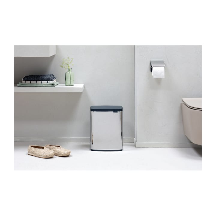 Cubo de basura Bo 7 L, Acero cepillado brillante Brabantia