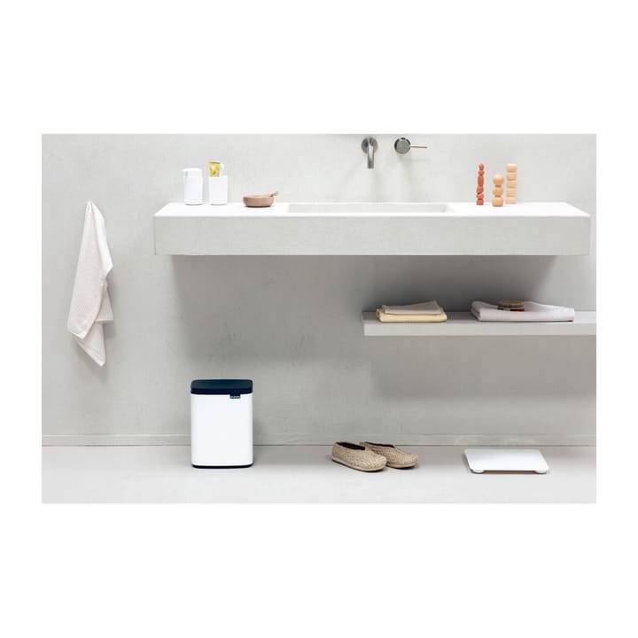 Cubo de basura Bo 7 L, Blanco Brabantia