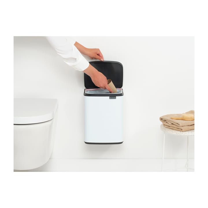 Cubo de basura Bo 7 L, Blanco Brabantia
