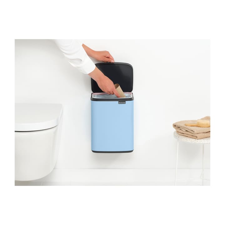 Cubo de basura Bo 7 L, Dreamy Blue Brabantia