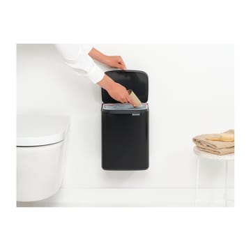 Cubo de basura Bo 7 L - Matte black - Brabantia