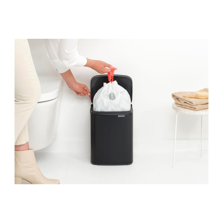 Cubo de basura Bo 7 L, Matte black Brabantia