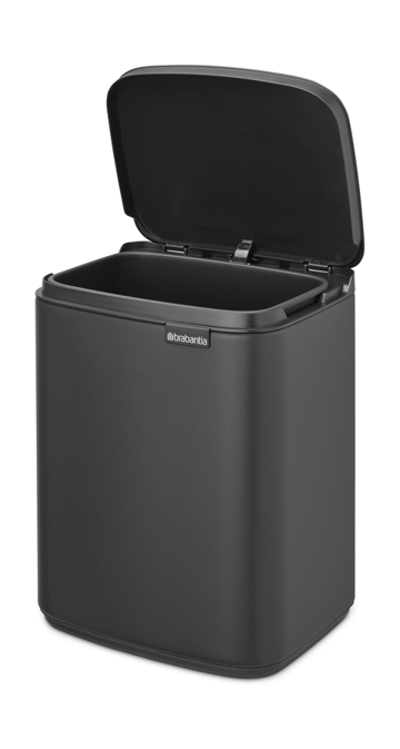 Cubo de basura Bo 7 L - Mineral Infinite Grey - Brabantia