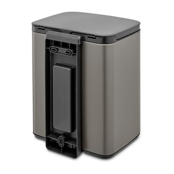 Cubo de basura Bo 7 L - Platinum - Brabantia