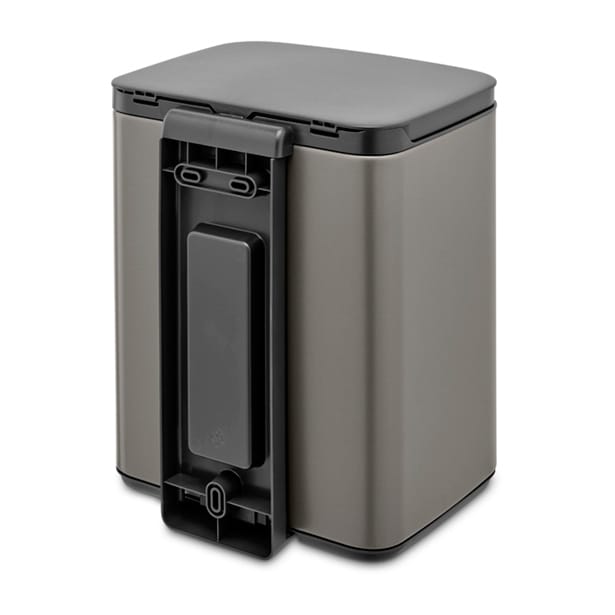 Cubo de basura Bo 7 L, Platinum Brabantia