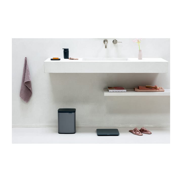 Cubo de basura Bo 7 L, Platinum Brabantia