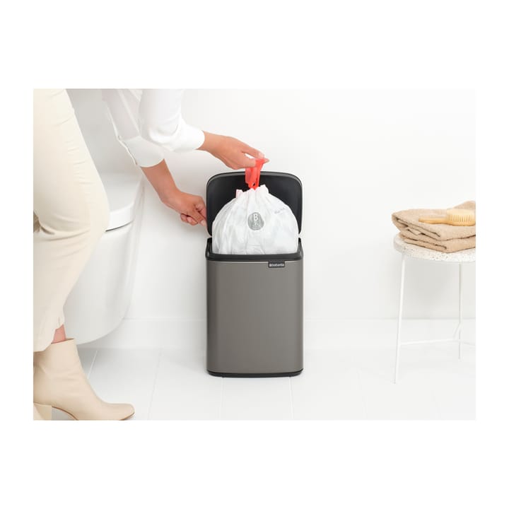 Cubo de basura Bo 7 L, Platinum Brabantia