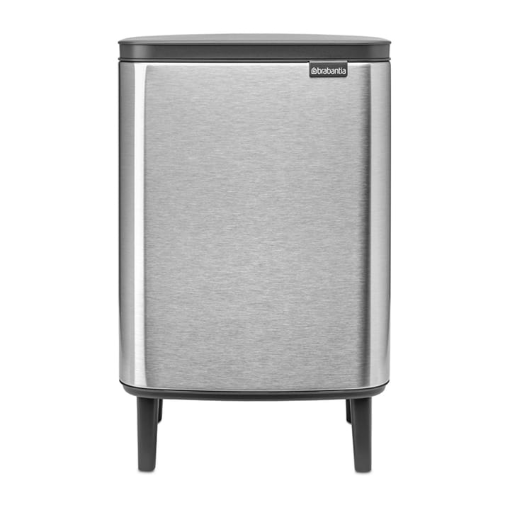 Cubo de basura Bo alto 12 L - Acero cepillado mate - Brabantia