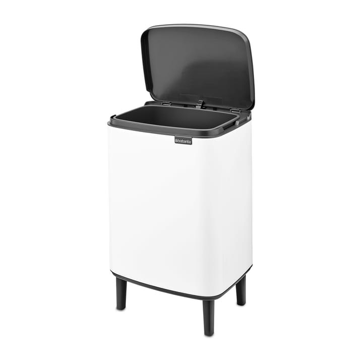 Cubo de basura Bo alto 12 L, Blanco Brabantia