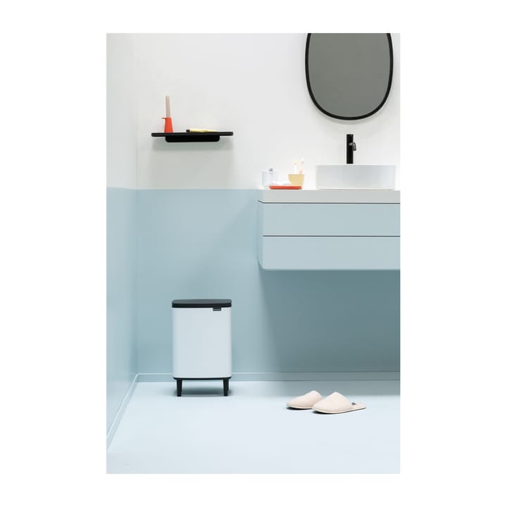 Cubo de basura Bo alto 12 L, Blanco Brabantia