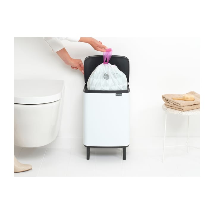Cubo de basura Bo alto 12 L, Blanco Brabantia