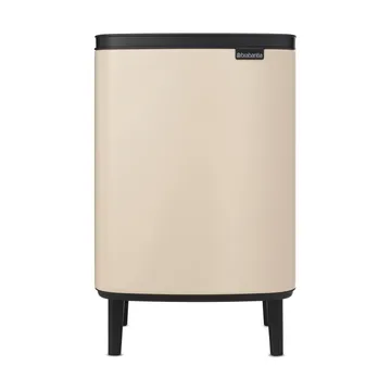 Cubo de basura Bo alto 12 L - Soft Beige - Brabantia