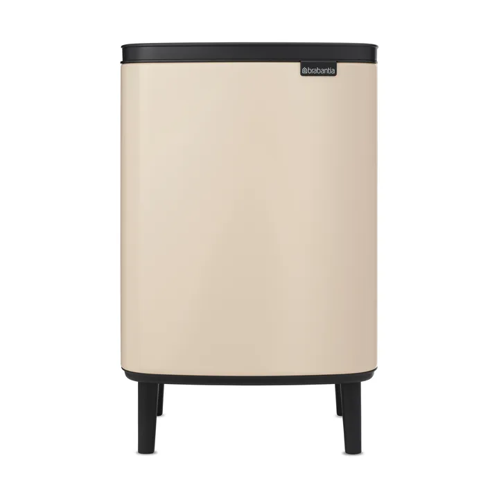 Cubo de basura Bo alto 12 L - Soft Beige - Brabantia