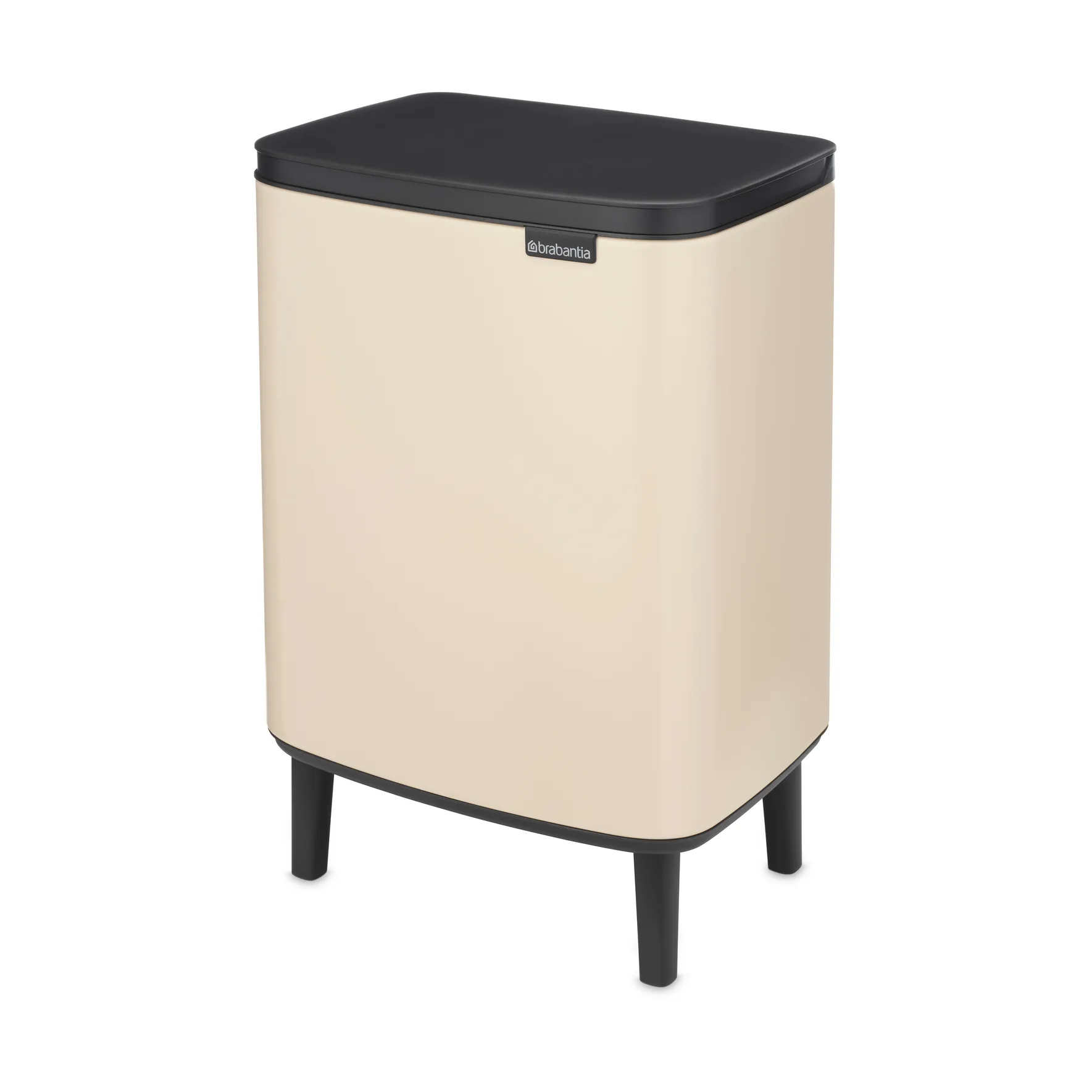 Cubo de basura Bo alto 12 L, Soft Beige Brabantia