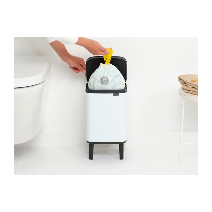 Cubo de basura Bo alto 4 L, Blanco Brabantia