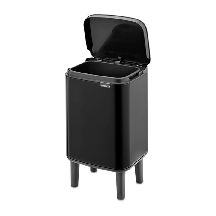 Cubo de basura Bo alto 4 L, Negro mate Brabantia