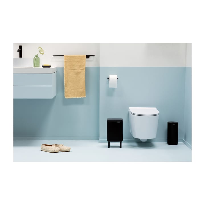 Cubo de basura Bo alto 4 L, Negro mate Brabantia
