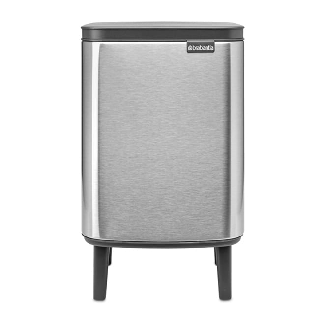 Cubo de basura Bo alto 7 L - Acero cepillado mate - Brabantia