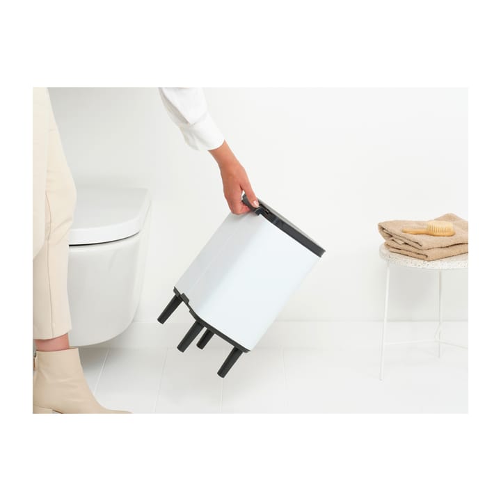 Cubo de basura Bo alto 7 L, Blanco Brabantia