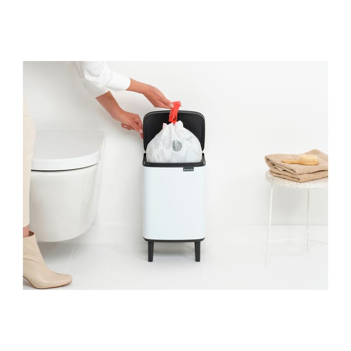 Cubo de basura Bo alto 7 L, Blanco Brabantia