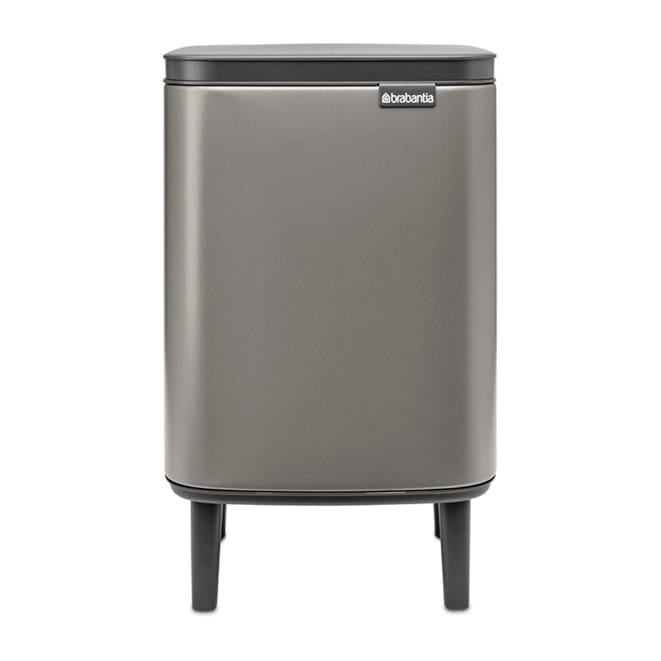 Cubo de basura Bo alto 7 L - Platinum - Brabantia