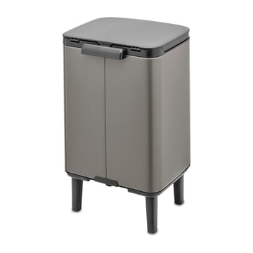 Cubo de basura Bo alto 7 L - Platinum - Brabantia