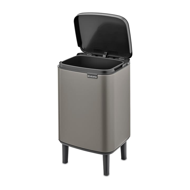 Cubo de basura Bo alto 7 L, Platinum Brabantia