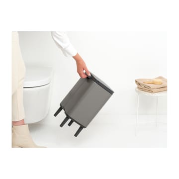 Cubo de basura Bo alto 7 L - Platinum - Brabantia
