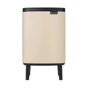 Cubo de basura Bo alto 7 L - Soft Beige - Brabantia