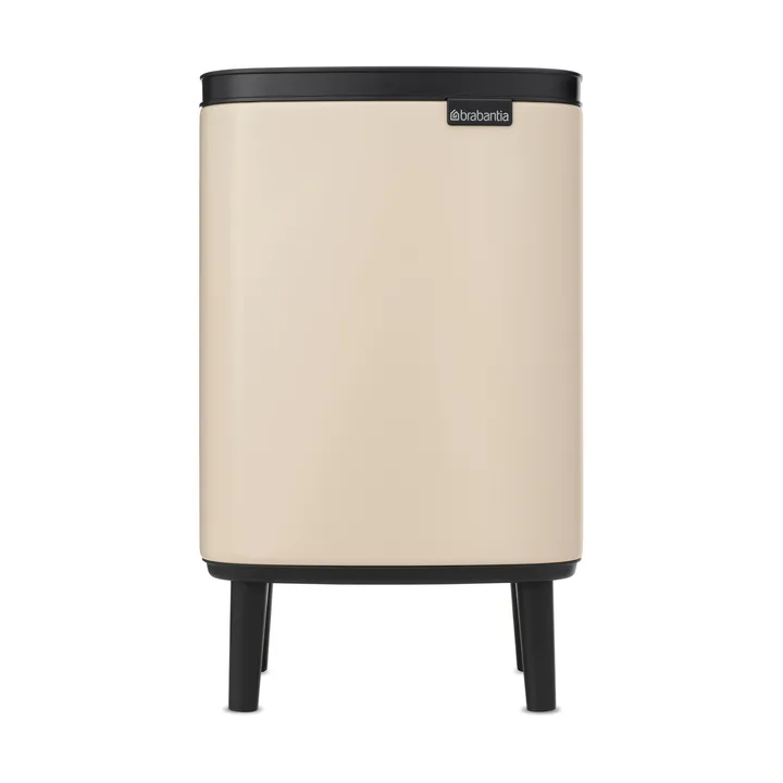 Cubo de basura Bo alto 7 L - Soft Beige - Brabantia