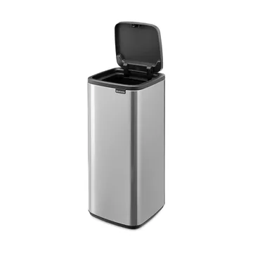 Cubo de basura Bo Touch Bin 30 L - Acero mate antihuellas - Brabantia