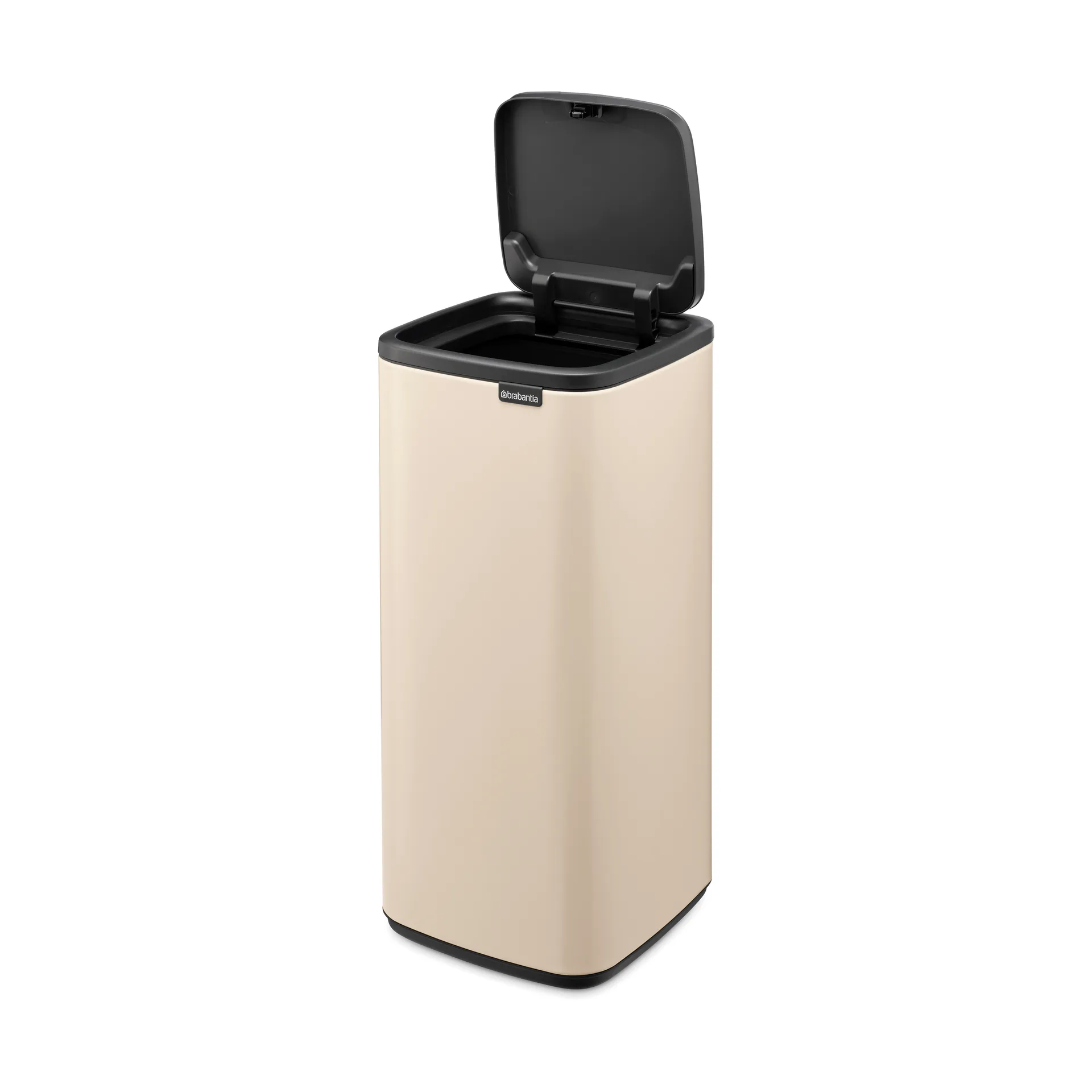 Cubo de basura Bo Touch Bin 30 L, Beige suave Brabantia