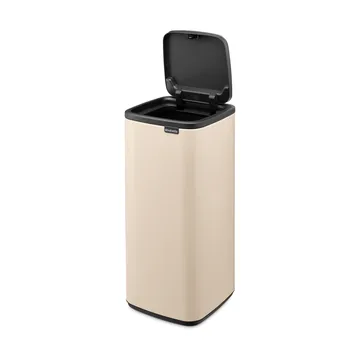 Cubo de basura Bo Touch Bin 30 L - Beige suave - Brabantia