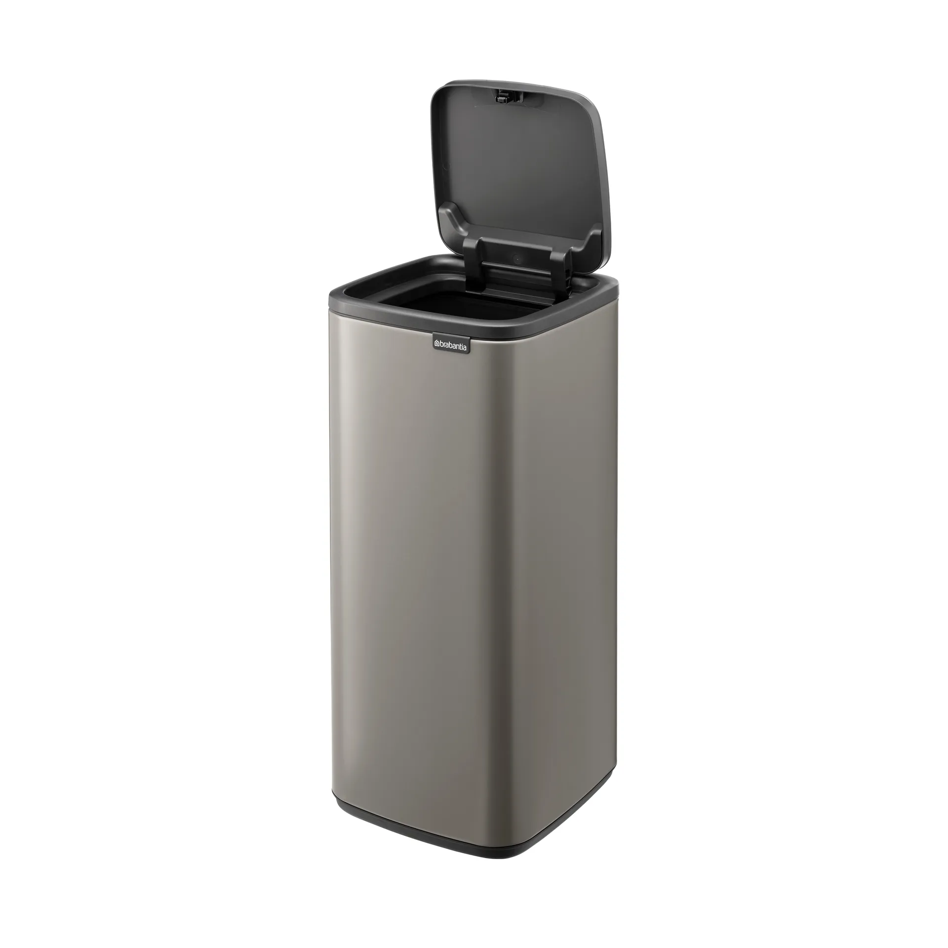 Cubo de basura Bo Touch Bin 30 L, Platino Brabantia
