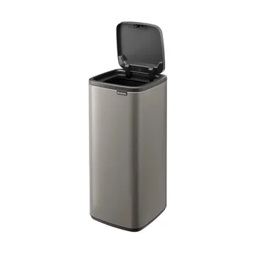 Cubo de basura Bo Touch Bin 30 L - Platino - Brabantia