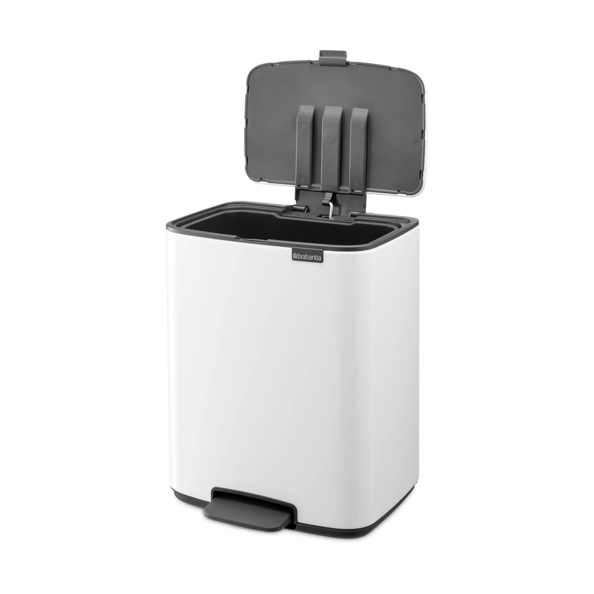 Cubo de basura con pedal Bo 12 L, Blanco Brabantia
