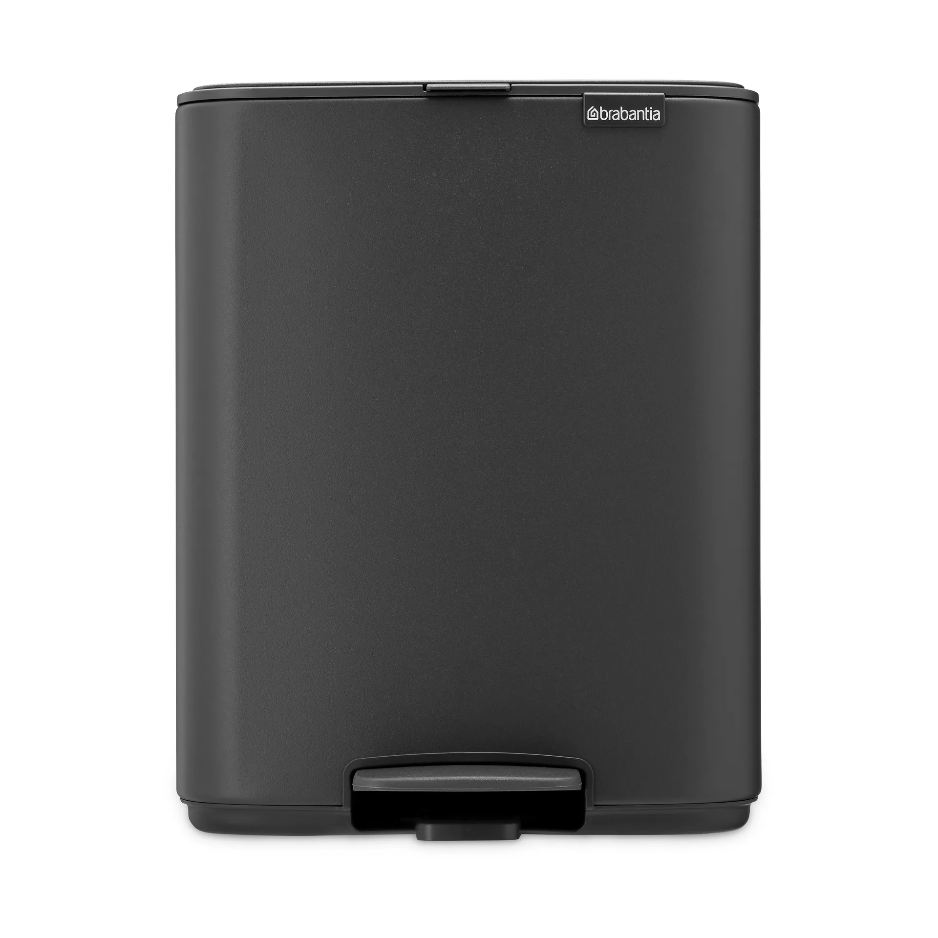Cubo de basura con pedal Bo 12 L, Mineral Infinite Grey Brabantia