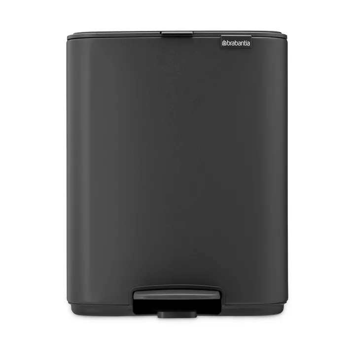 Cubo de basura con pedal Bo 12 L - Mineral Infinite Grey - Brabantia