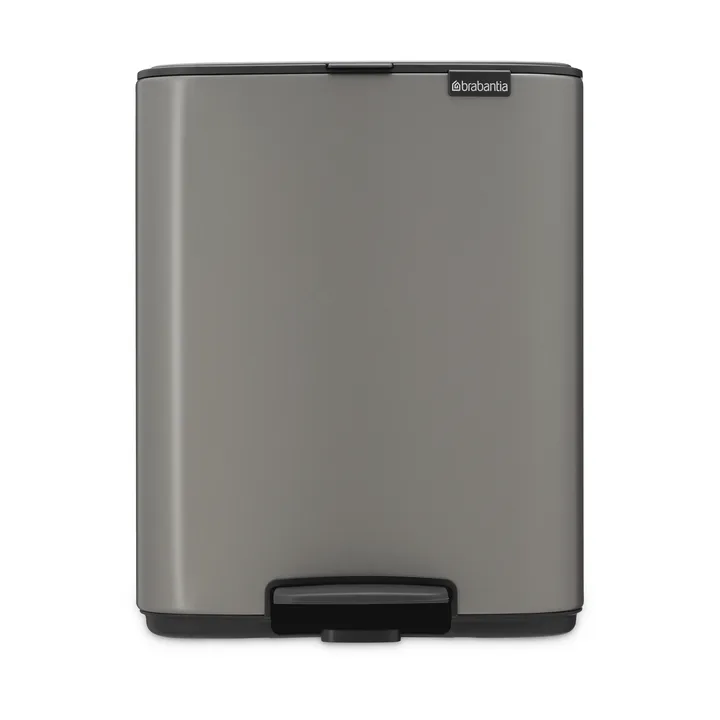 Cubo de basura con pedal Bo 12 L - Platino - Brabantia