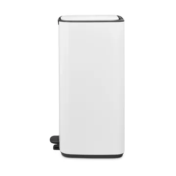 Cubo de basura con pedal Bo 30 L - Blanco - Brabantia