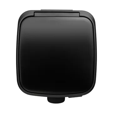 Cubo de basura con pedal Bo 30 L - Negro mate - Brabantia